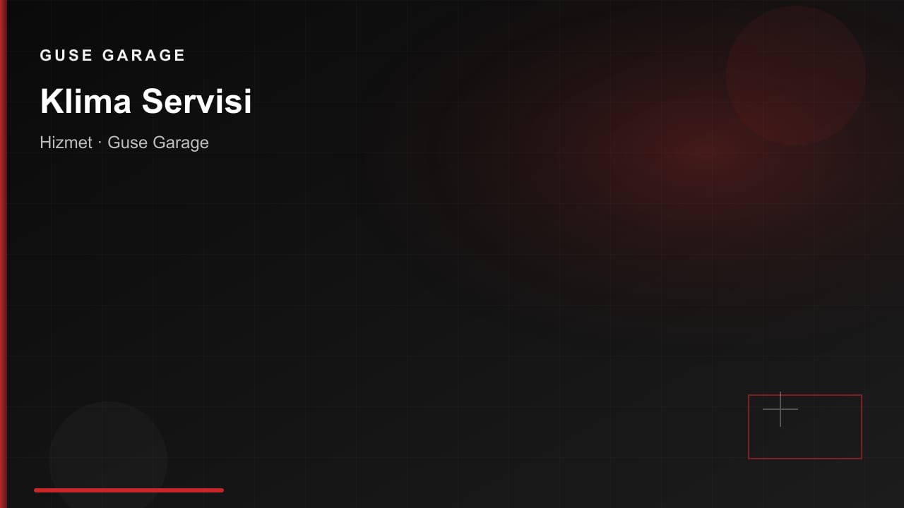 Klima Servisi